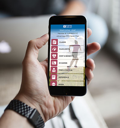 Tufts Health Plan mobile app